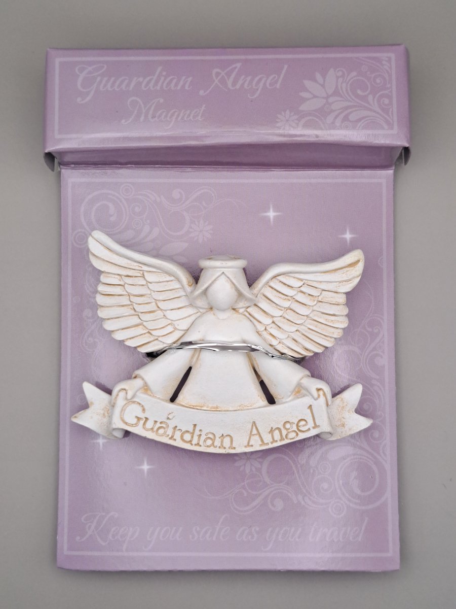 Geluksengel - Guardian Angel magneet - Beschermengel - Magneet - Engel cadeautje - Geluksengeltje - een Engeltje voor jou - Geluk brenger