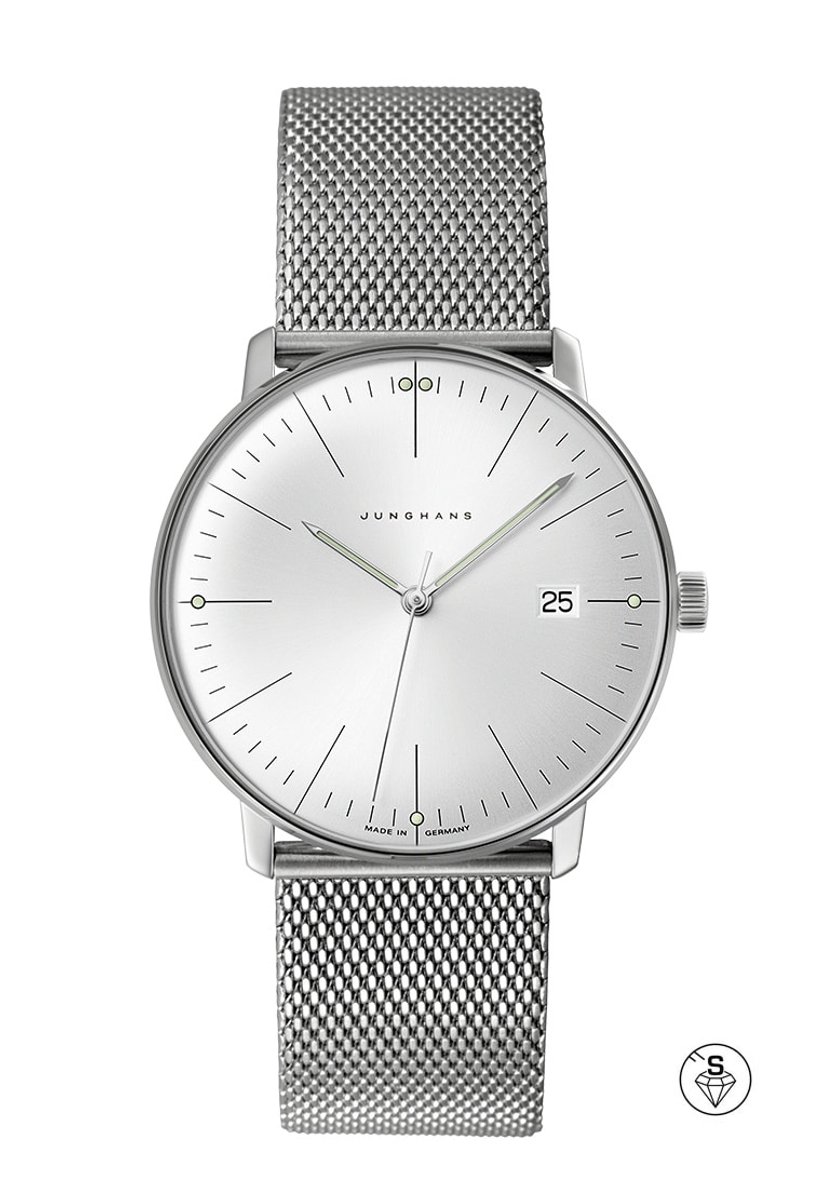 Junghans Max Bill Quartz 41-4463.46 heren horloge - luxe horloge - dames horloge