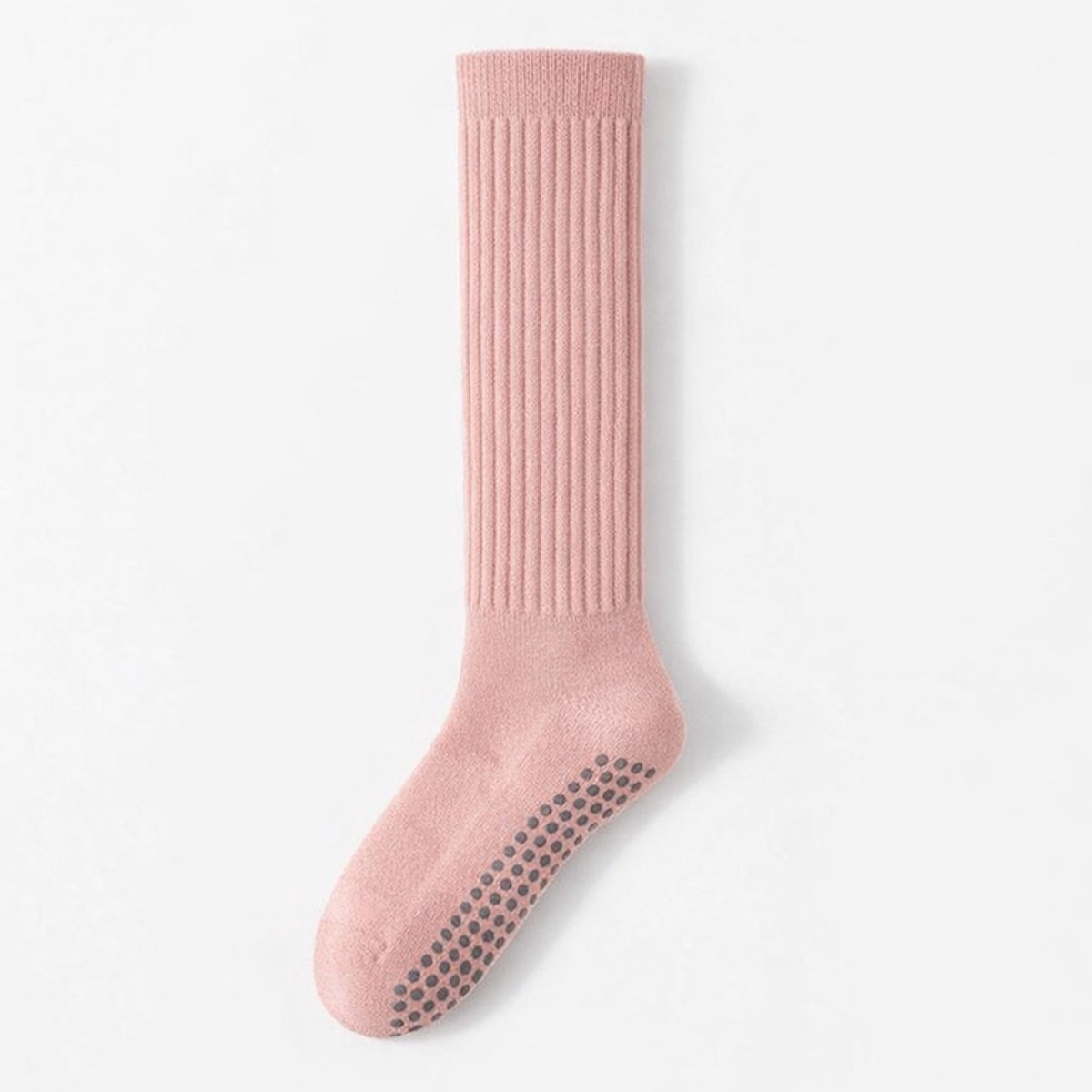 Yoga & Pilates Sokken Dames - Sportsokken – Antislip – Katoen – Siliconen Grip – Roze – EU 36-40