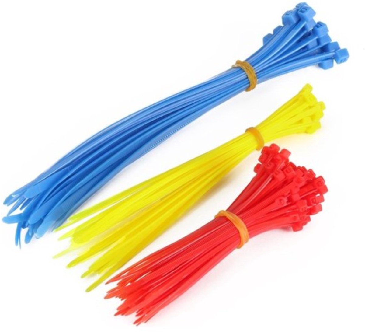 benson 150 stuks tierips Kabelbinders - Tyraps - Tie wraps diverse lengtes