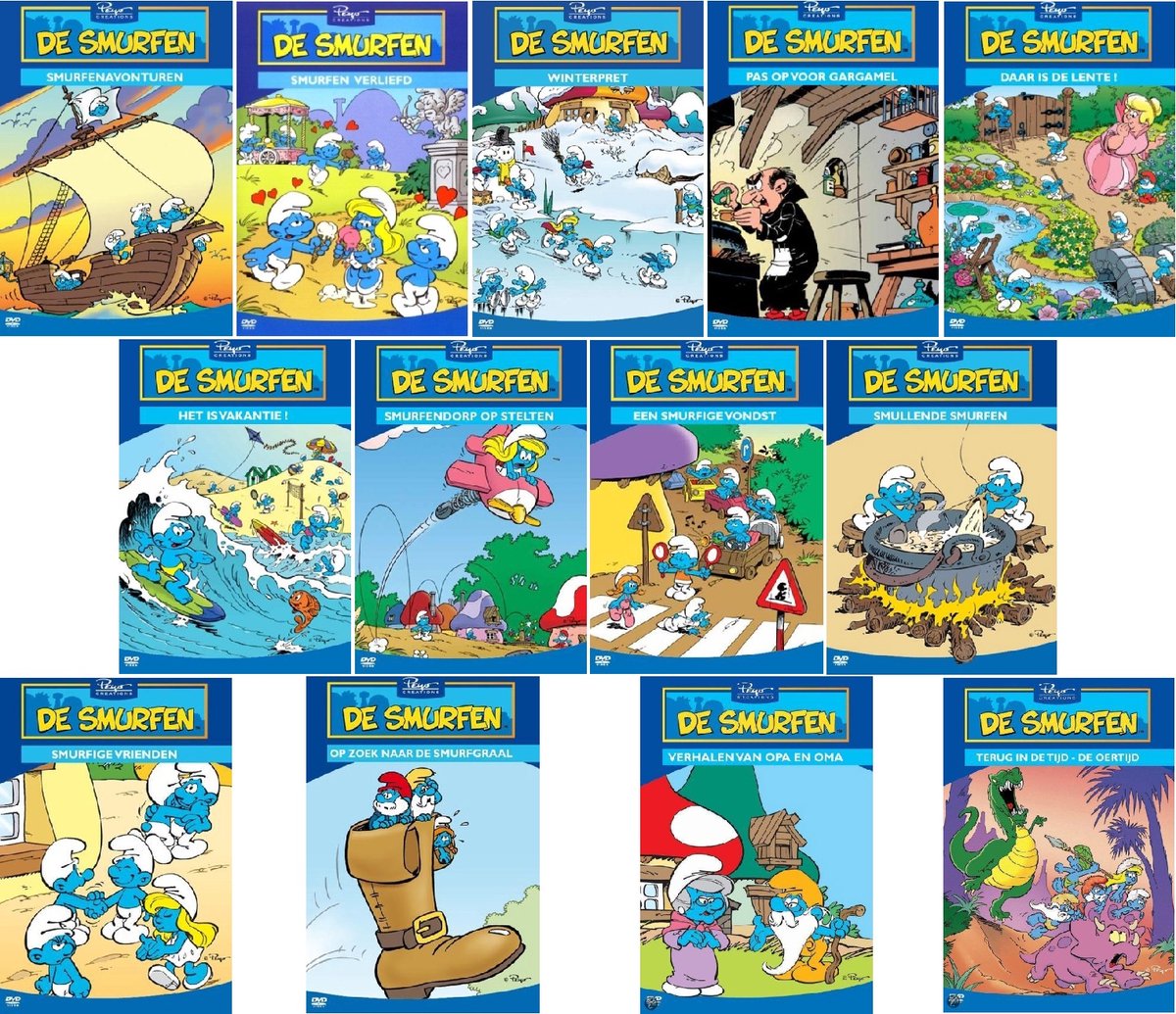 De smurfen 13 dvd's voordeelbundel