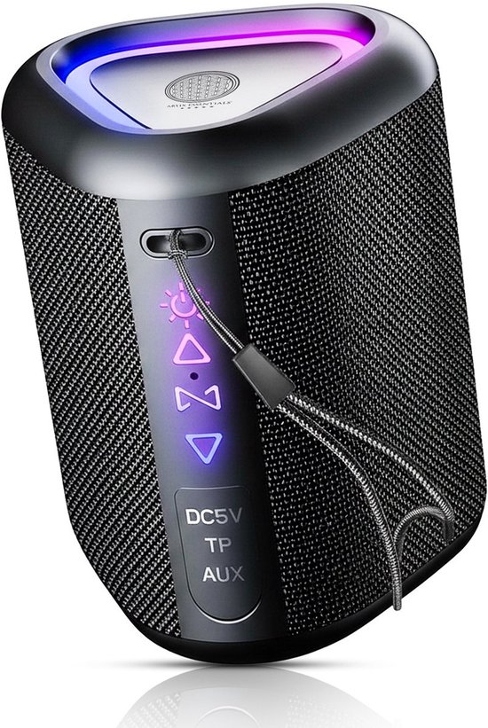 Bluetooth speaker Artix Essentials S1 compact draadloos IPX6 waterdicht 12 uur accu helder geluid bass