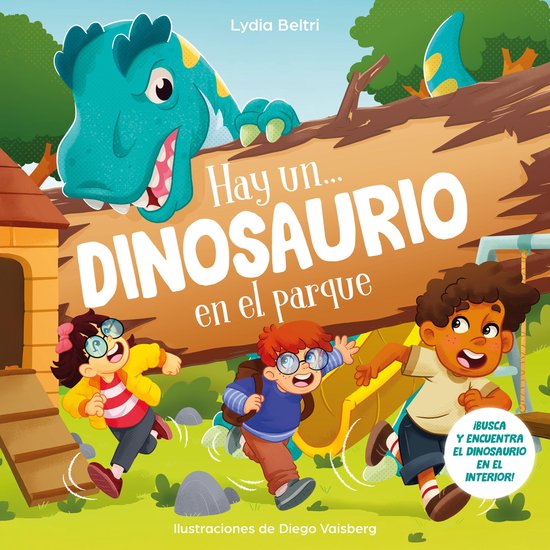 Hay un... dinosaurio en el parque - cover