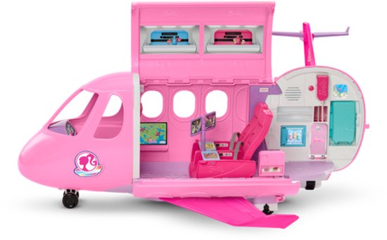 Barbie Droomland Droomvliegtuig - Met werkende microfoonfunctie en geluid — afbeelding 4