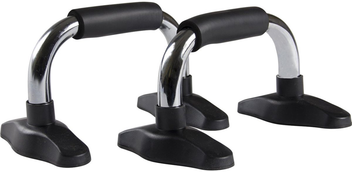 VirtuFit Push Up bars - Opdruksteunen Pro - Chroom