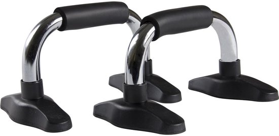 VirtuFit Push Up bars – Opdruksteunen Pro – Chroom
