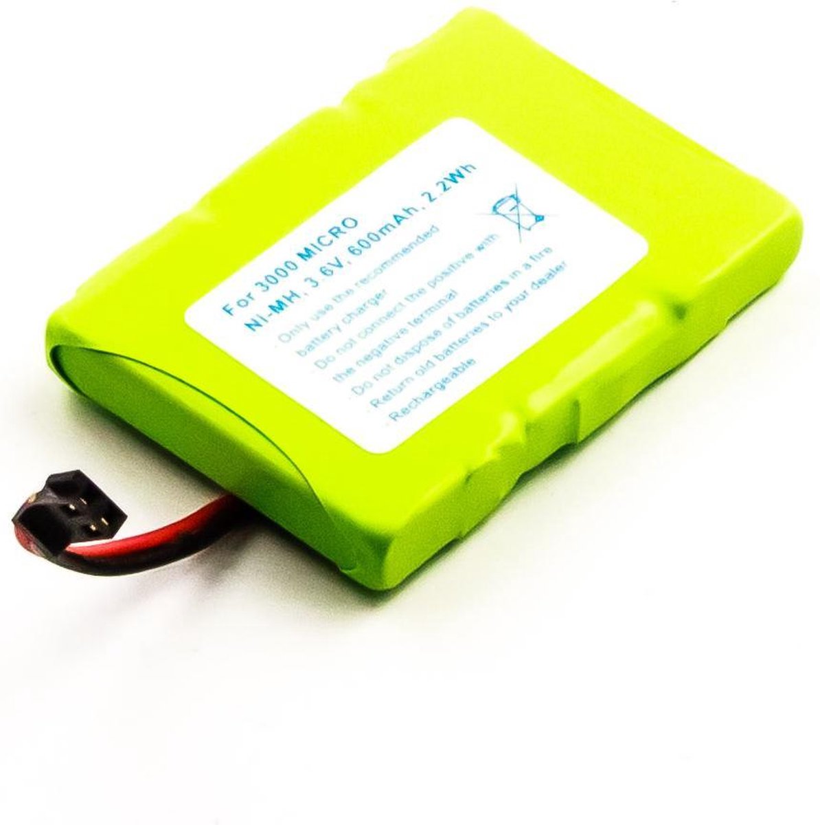 Batterij voor SIEMENS Gigaset 3000 Micro, 3010 Micro, NiMH, 3,6V, 600mAh |  bol.com