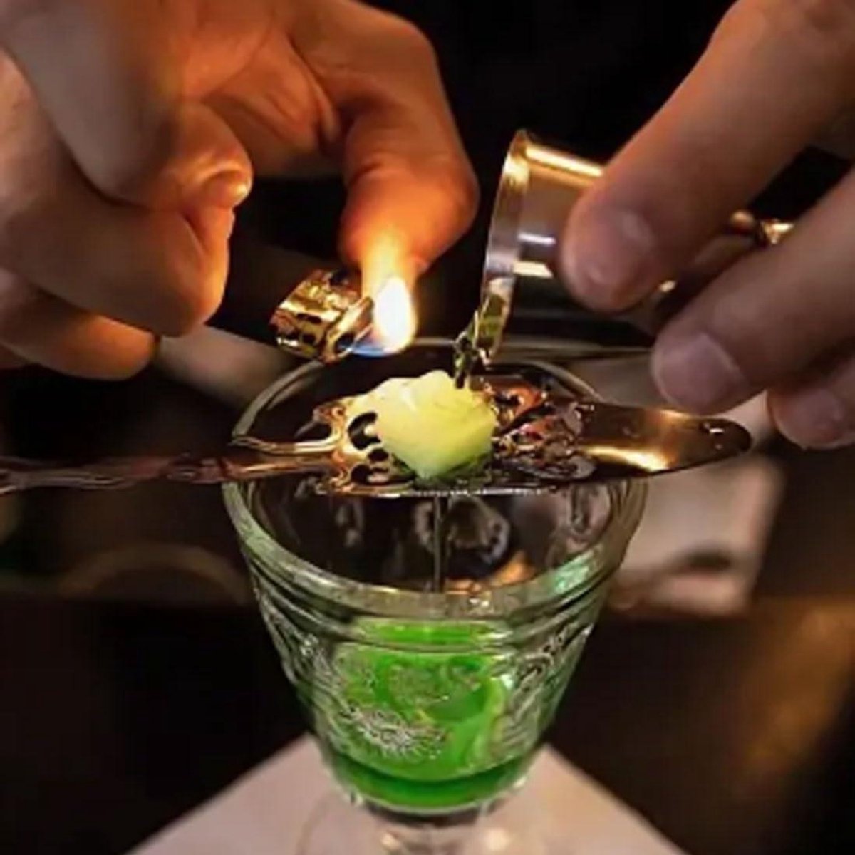 Cocktail lepel van roestvrij staal voor cocktailbar en feestjes.