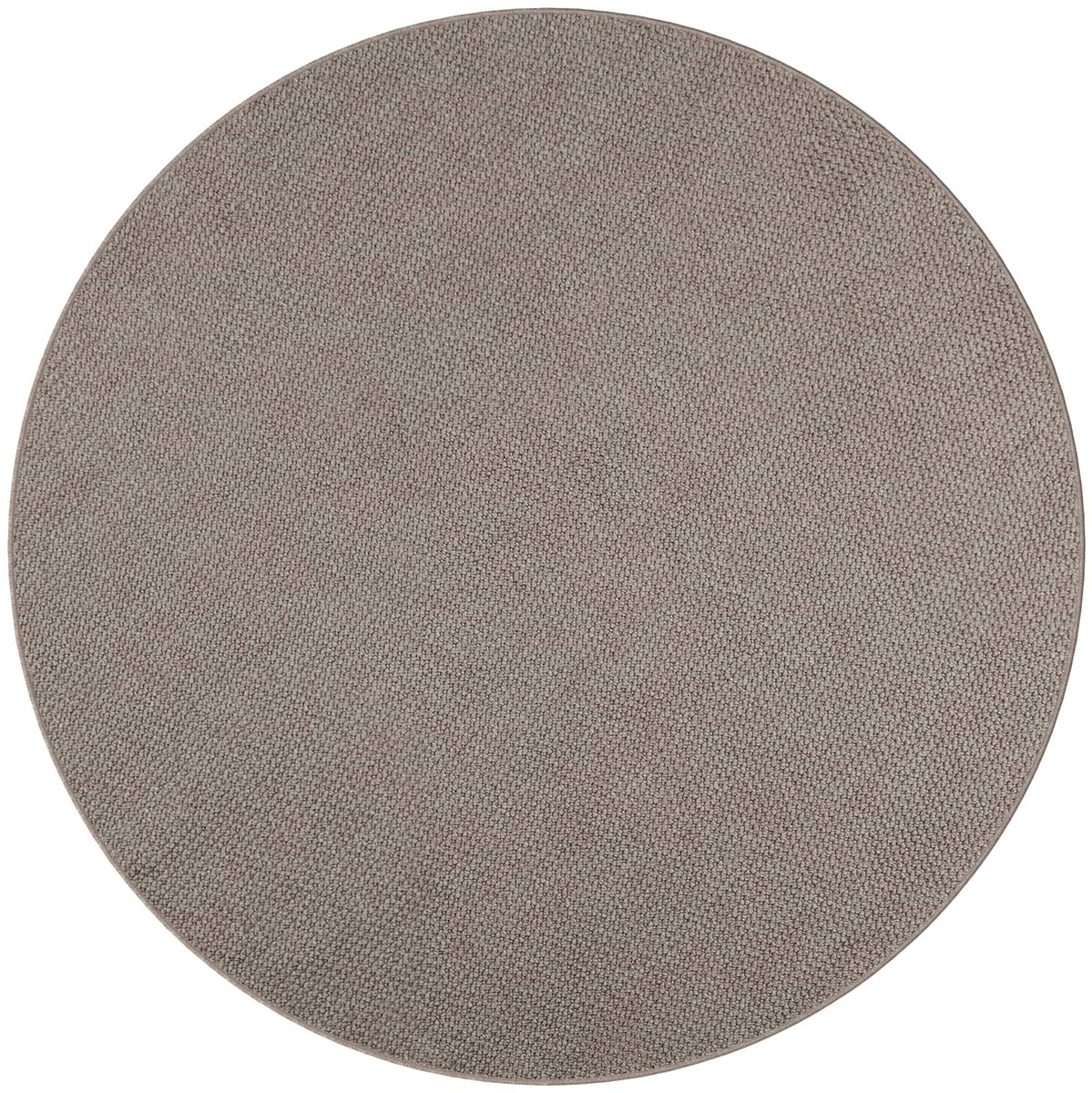 vidaXL Binnen - kleed - LUGO - Crème-taupe - Ø - 120 - cm - Polyester