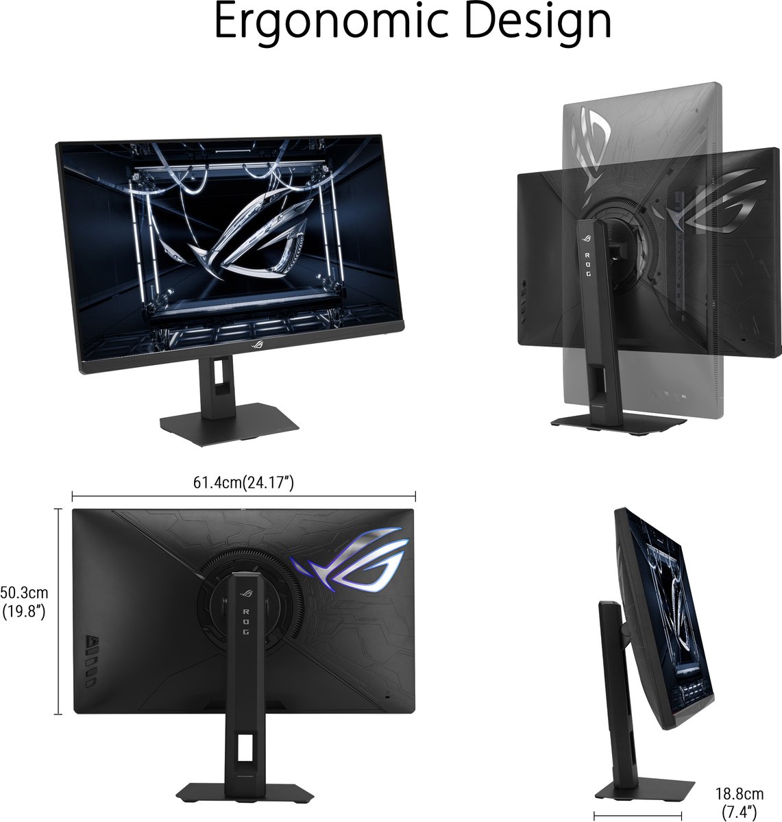 ASUS ROG Strix XG27AQNGV QHD Gaming Monitor 360Hz - afbeelding 2