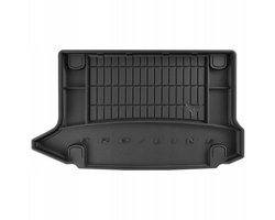 Premium Rubber Kofferbakmat met Organizer Functie – Geschikt voor HYUNDAI Kona vanaf 2017 – Bovenste Laadvloer – TPE Rubber – Hoge Rand 5 cm