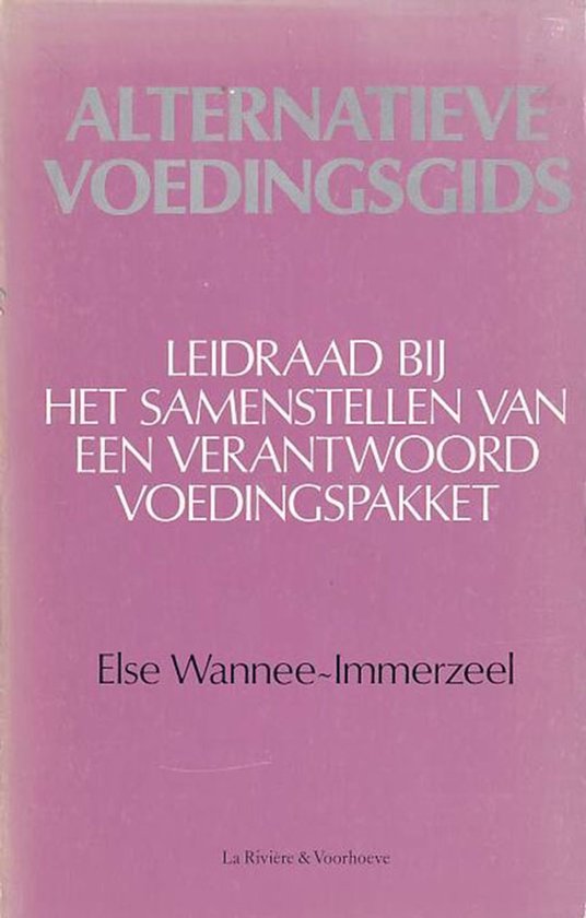 Alternatieve voedingsgids - cover