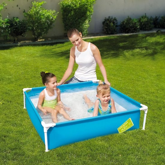 Bestway My First Frame Pool zwembad – 122x122x30,5 cm