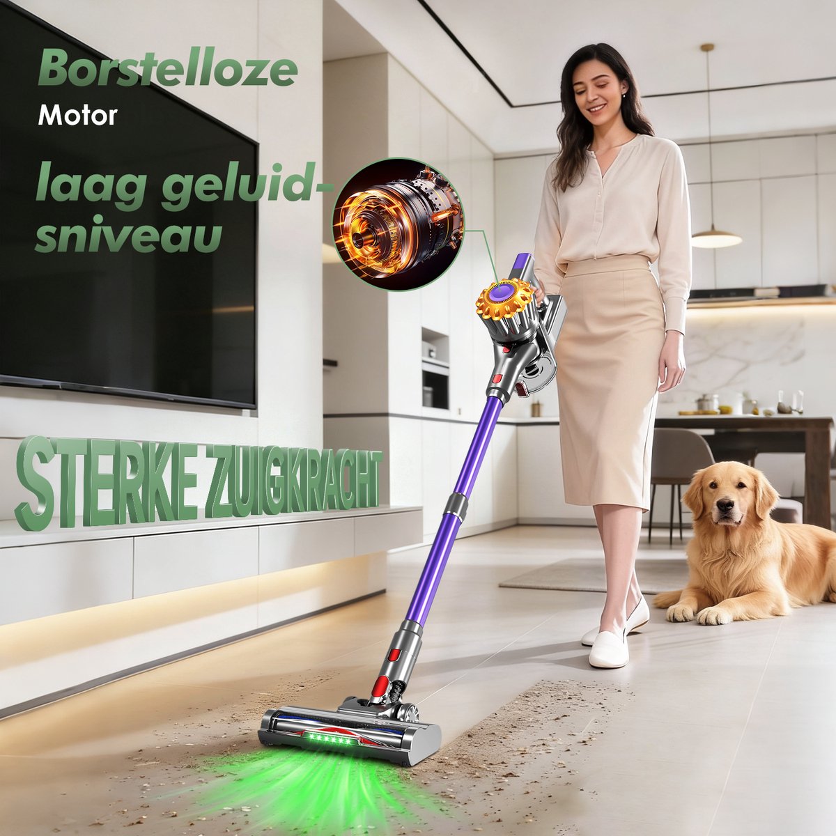 Fukstern Steelstofzuiger Draadloos - afbeelding 2