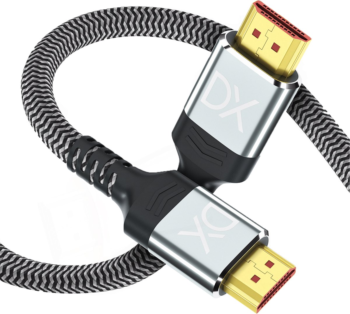 Bol.com Douxe® HDMI Kabel 2.1 - 4K Ultra High Speed (120hz) - HDMI Kabel 8K (60hz) - HDMI naar HDMI - 3 Meter aanbieding
