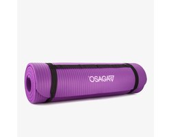 Osaga yoga fitness mat paars