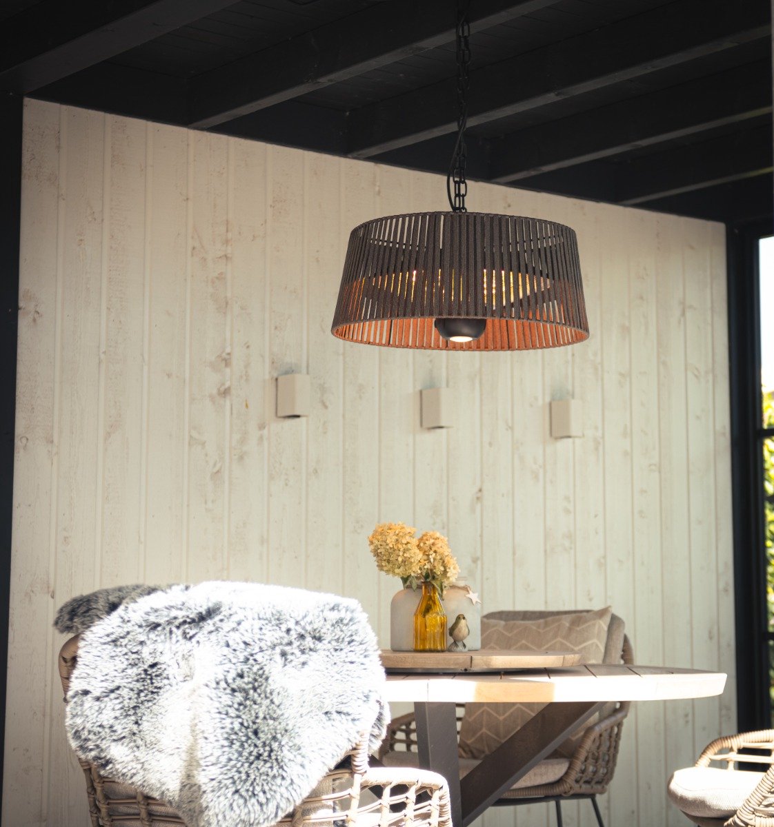 Sunred Artix Corda Bright 1800 W - Hanging patio heater - Brown