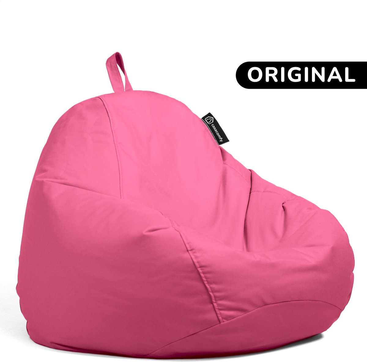 Casacomfy Pear Original - Zitzak Kind & Volwassenen - Binnen & Buiten - Waterbestendig - Roze