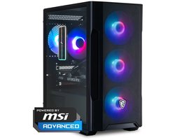Gaming PC - Powered by MSI - GeForce RTX 5060 8GB - AMD Ryzen 7 5700X - 16GB DDR4 - 500GB SSD - Win 11 Home