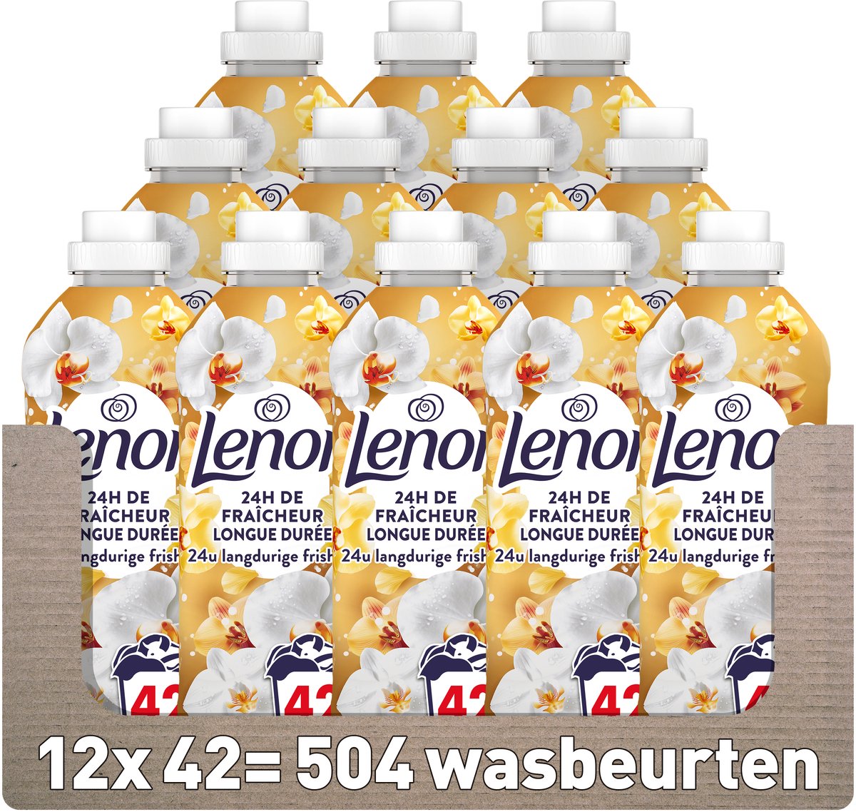 12x Lenor Wasverzachter Amber &