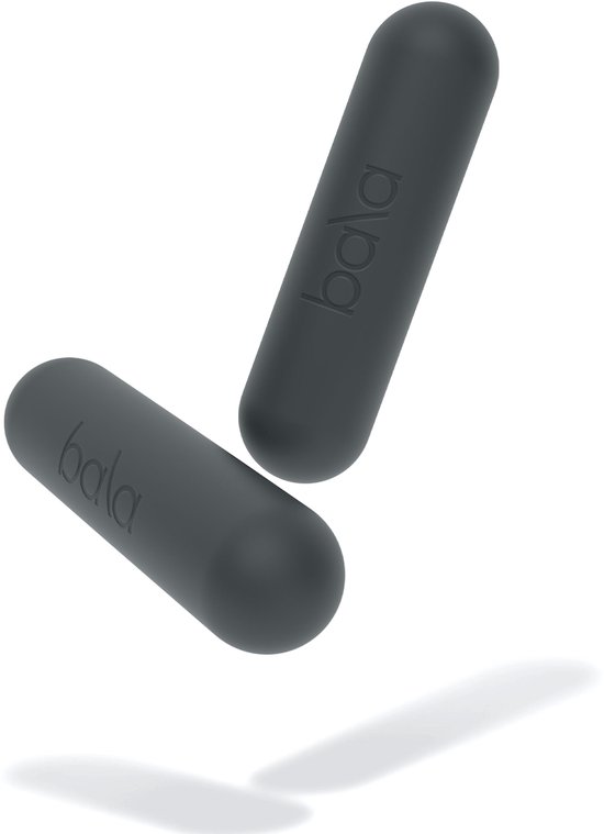 Bala Bars Dumbbells - 2 x 1,5 kg - Charcoal / zwart