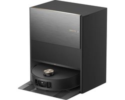 Dreame Aqua10 Roller – Robotstofzuiger - Nat- en Droogstofzuiger met 30.000 Pa - Automatisch Legen & Zelfreinigende Rol - 100 °C Rolreiniging - AutoSeal™ Tapijtkering | Zwart