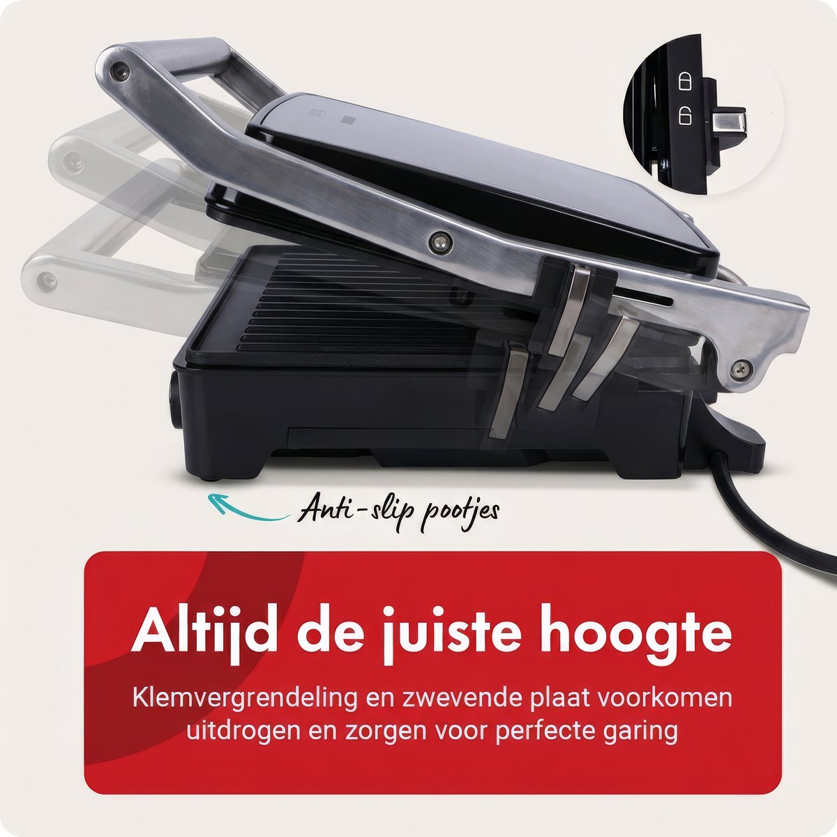 Tomado TGC4001S - XXL contactgrill thumbnail 4