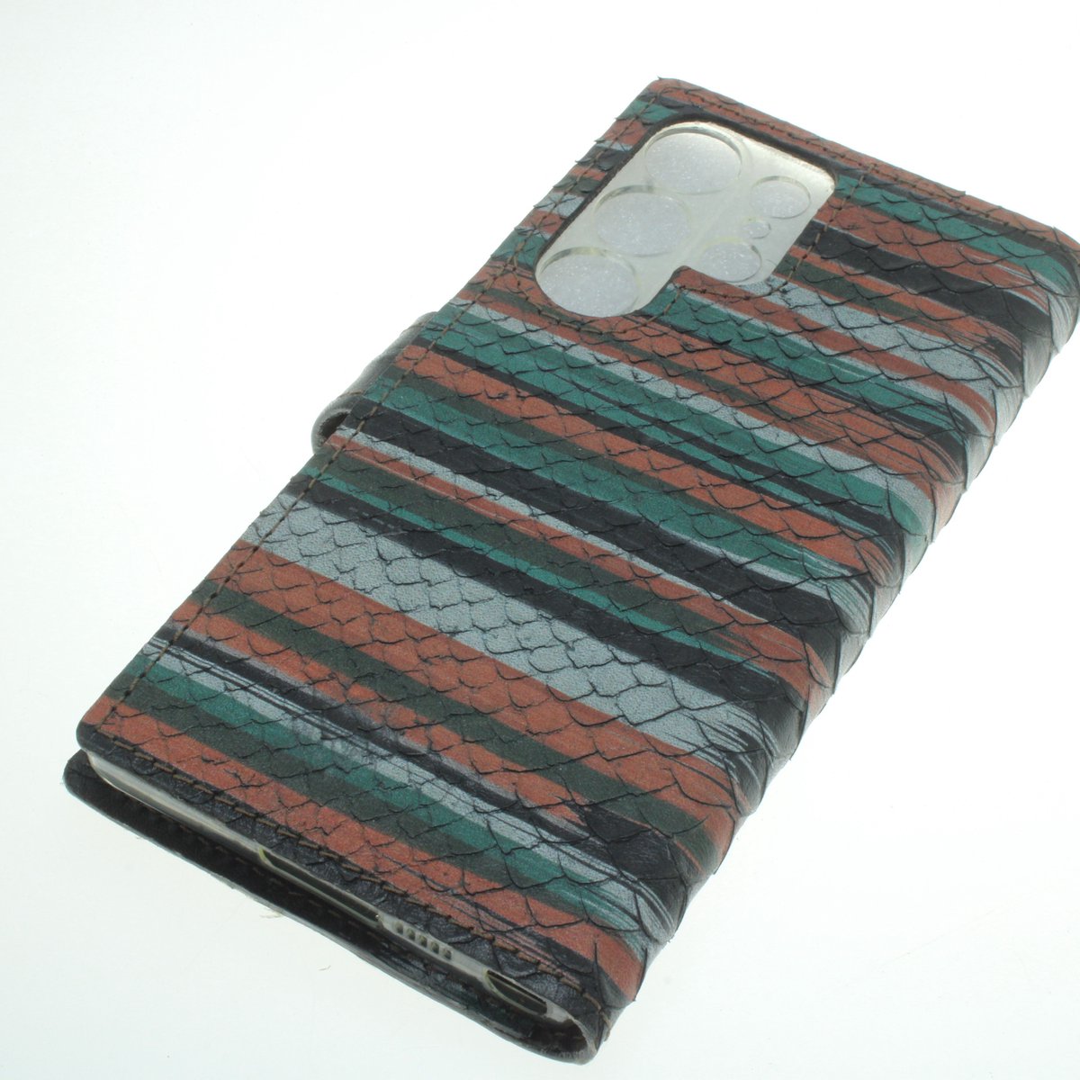 Made-nl echt lederen hoesje geschikt voor (Samsung Galaxy S23 Ultra)