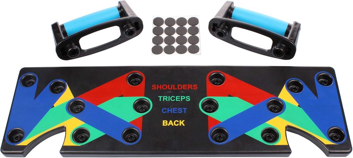 Multifunctioneel Push-up Board voor Krachttraining Borst, Schouders, Rug en Triceps