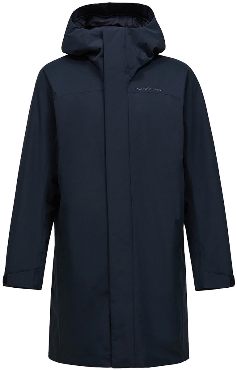 Peak Performance Treeline Insulated Parka Man Zwart