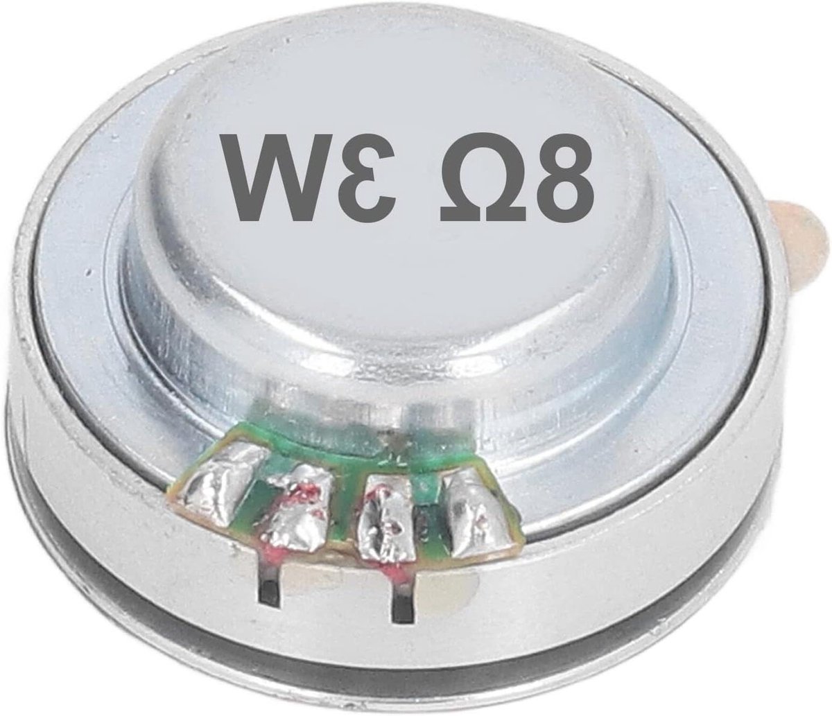 Luidspreker voor Botgeleiding - Krachtige Basweergave - Resonantie en Trillingen (8Ω)