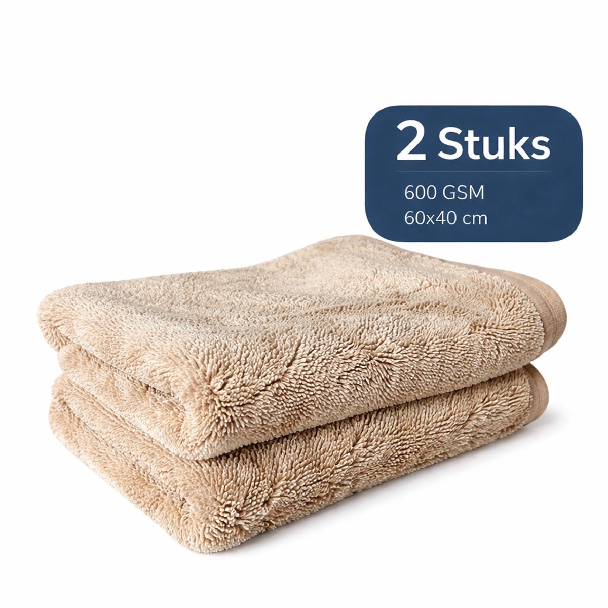TileDry® 2 stuks Droogdoek Badkamer - Hoge Kwaliteit - Droog doeken voor Badkamer, Auto, en Keukenschoonmaken - Raamdoeken Streepvrijdroog - Microvezeldoekjes Schoonmaak - Fastdry Wonderdoekjes - Streeploos & Kalkvrij - Absorbeert tot 800ML-60x40cm