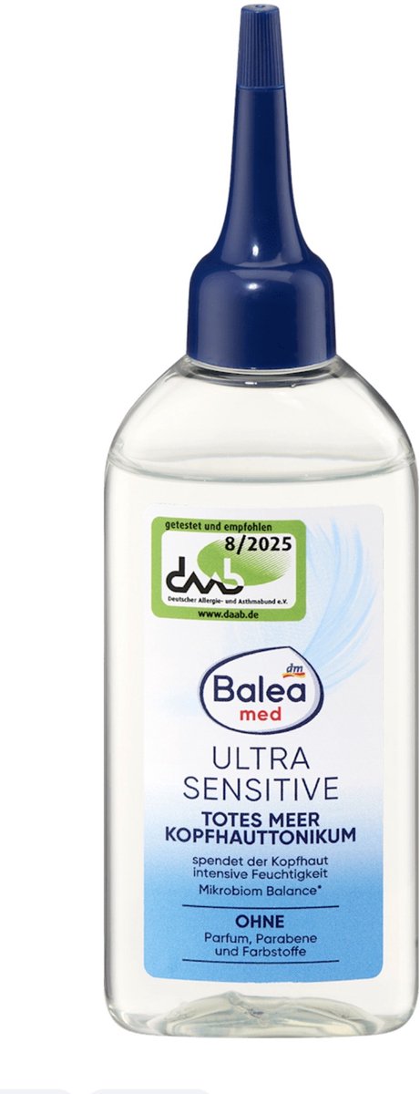 Balea med Ultra-gevoelige hoofdhuidtonic met Dode Zee-extract, 100 ml