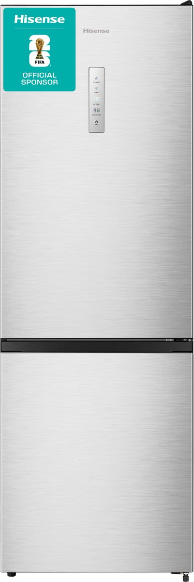 Hisense RB372N4CCD Koel-vriescombinatie Grijs