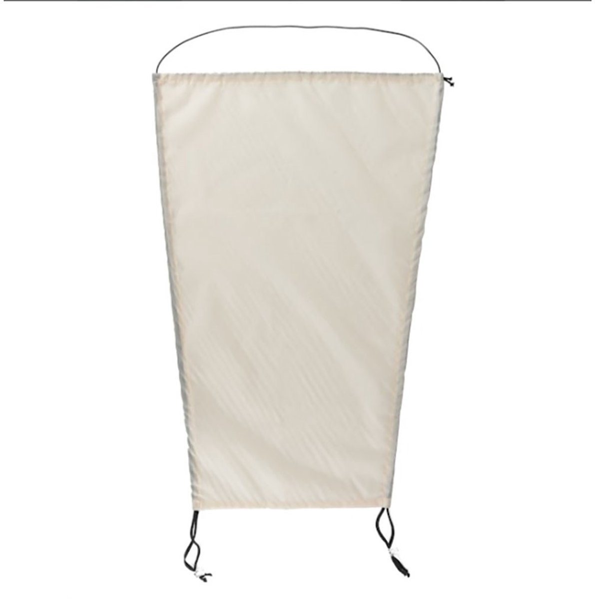 New Baby - Kinderwagenaccessoire - zonneklep beige one size polyester - zonnekap - kinderwagenbescherming - UV-filter - privacybescherming - schaduwkap