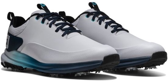 Footjoy Heren Golfschoenen Tour Rival Wit Navy Blauw van Merkloos — afbeelding 4