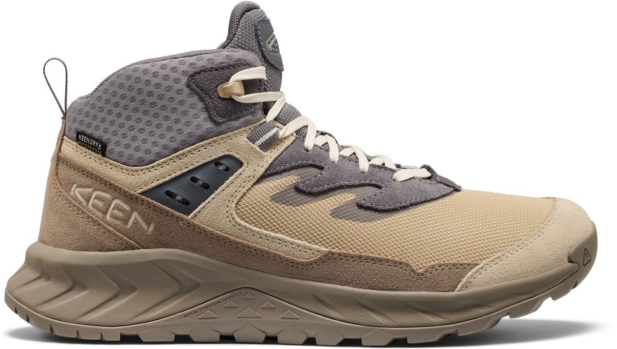 Keen Hightrail Mid Heren Wandelschoenen Safari/Steel Beige