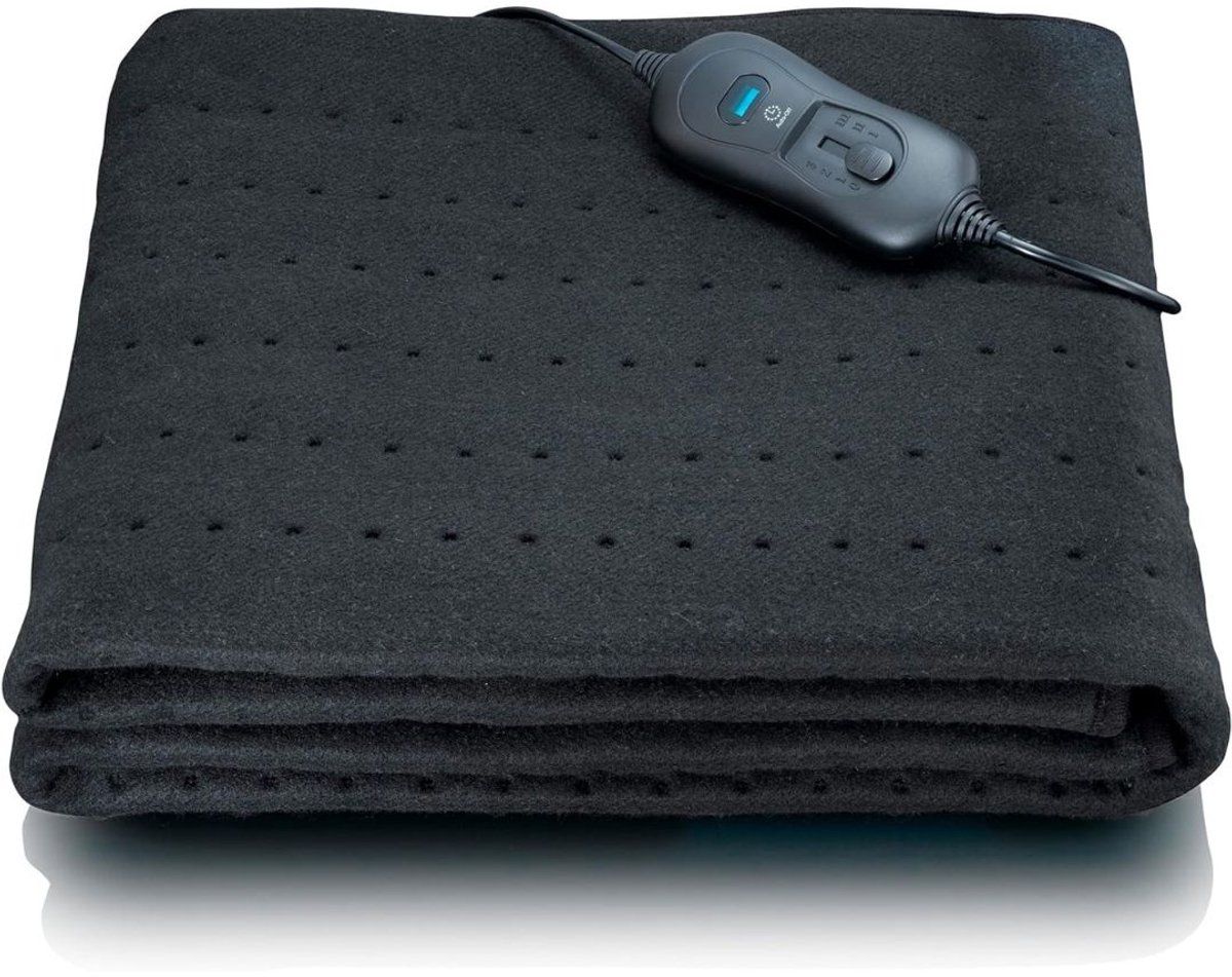 Core®Infrarood Deken - Elektrische Deken – Warmtedeken - Zwart - 150cm x 80cm x 2cm