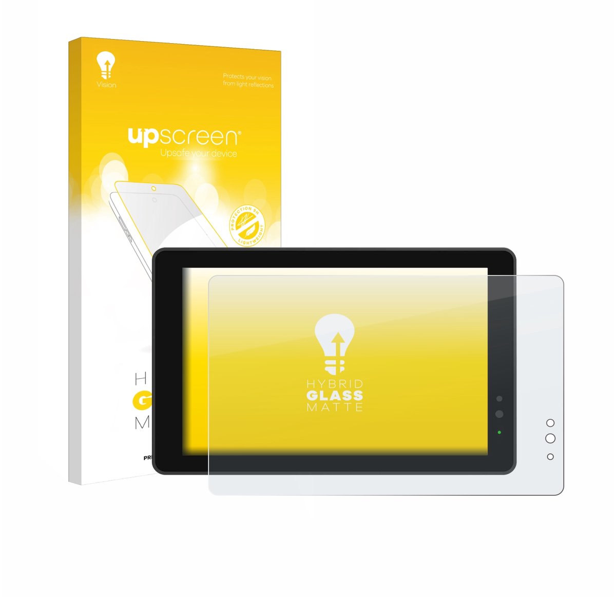 upscreen - Screenprotector voor Lilliput 719/T 7" - Folie Beschermfolie Beschermglas matte