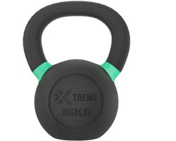 Xtreme Fitness Gietijzer Kettlebell Premium groen 16Kg