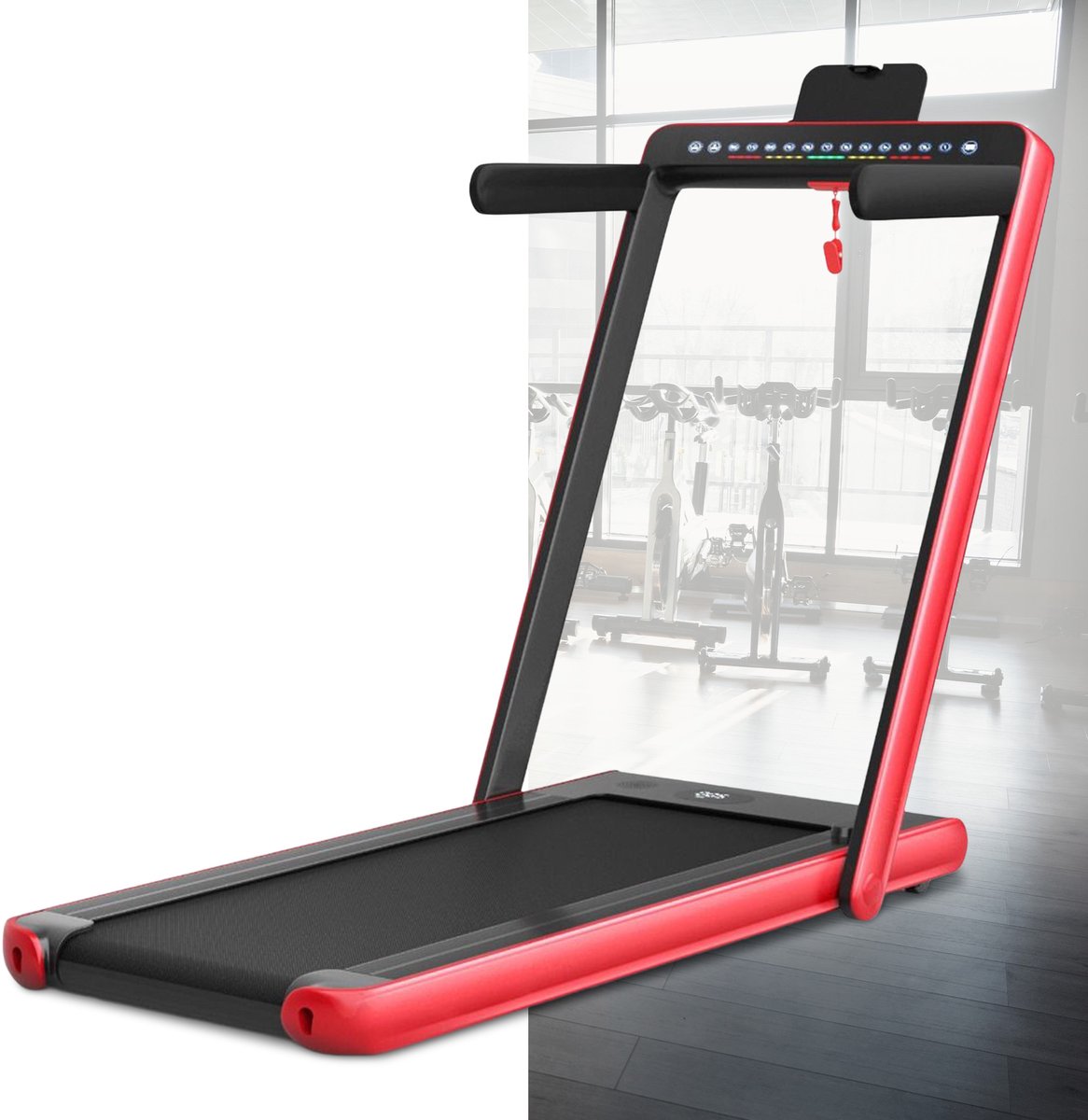 Loopband Inklapbaar - 1-12km/u - Wandelband - Walking Pad - Opvouwbare Loopband - Walkingpad - Treadmill - Loopband Elektrisch