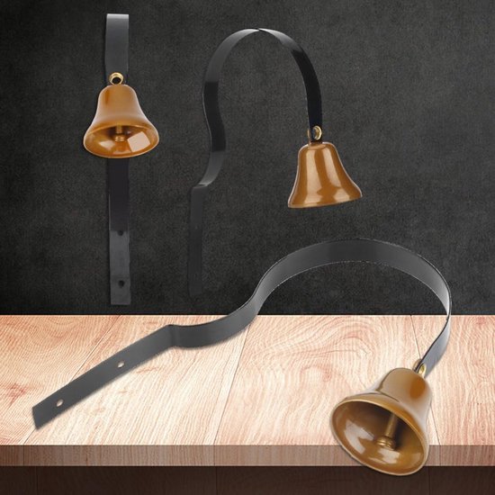 Antieke Stijl Wandmontage Metalen Deurbel voor Hondentraining en Woondecoratie — afbeelding 2