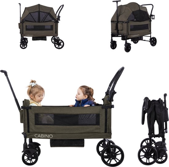 Cabino Waggie Bolderkar Opvouwbaar Met - Cabino - €199,99