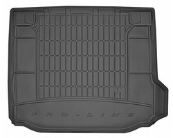 Frogum DryZone - Kofferbakmat / Bagagemat - Geschikt voor BMW X3 G01 vanaf 2017 - Met rechter uitsparing - Ook voor modellen met railsysteem - Organizer Functie - TPE Rubber - Zwart