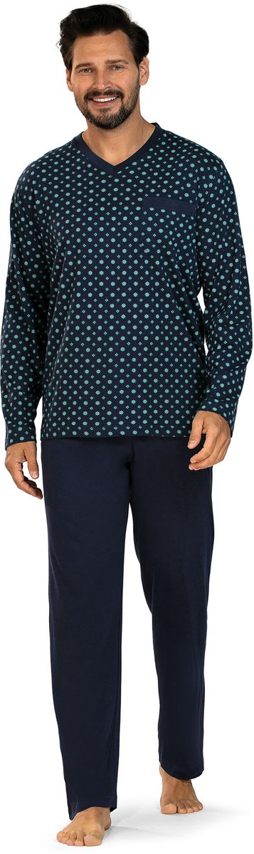 Heren Pyjama 'Ocean Blue'