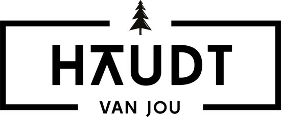 HAUDT VAN JOU logo met boom en kader.