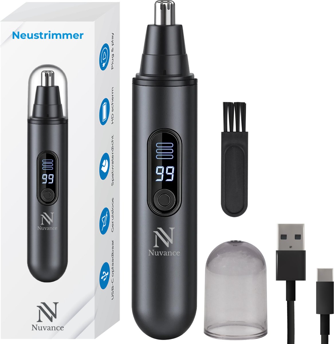 Nuvance Neustrimmer USB-C
