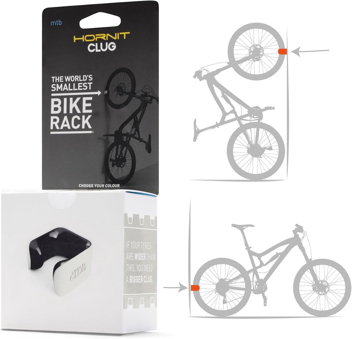 Fietsopbergsysteem voor Thuis en Garage - Compacte Fietsenrek Muur Mount