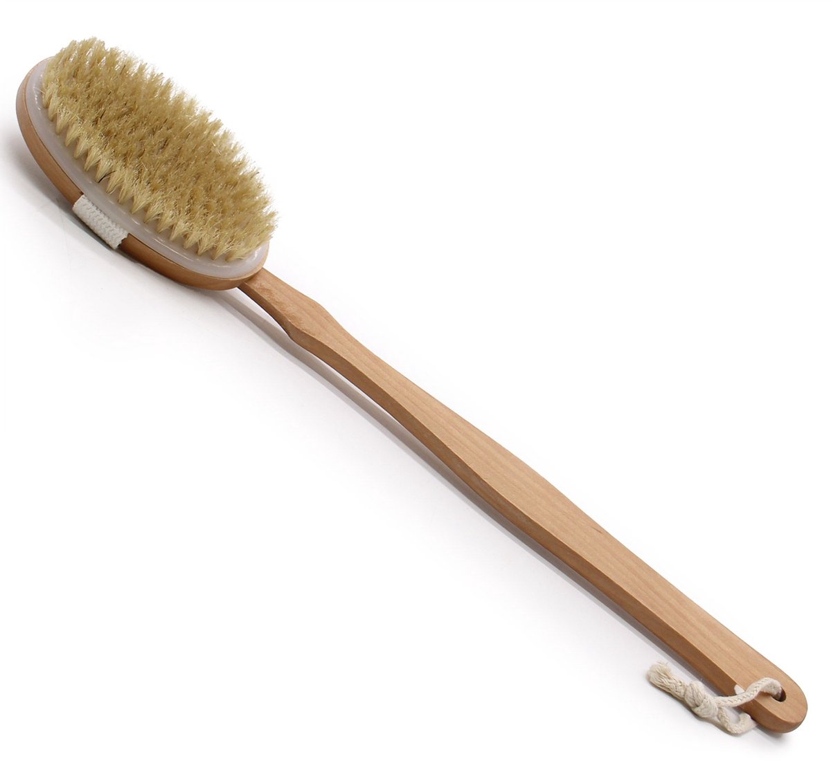 Lichaamsborstel - afneembare Lange steel - 42x7cm - Scrub