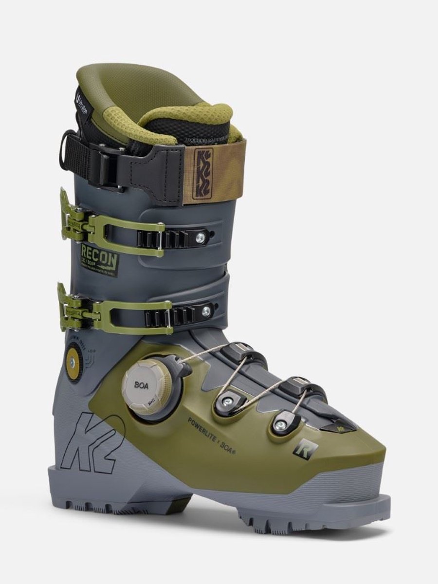 K2 Recon 130 Boa Alpine Skischoenen 27.5 Man Vrouw Groen